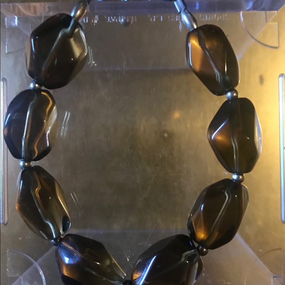 Vintage Single Strand Glass Bracelet